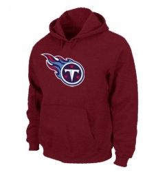 NFL Men's Nike Tennessee Titans Logo Pullover Hoodie - Red