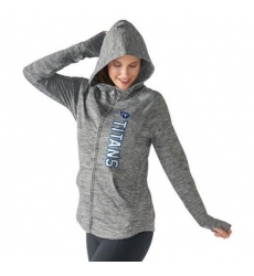 NFL Tennessee Titans G-III 4Her by Carl Banks Women's Recovery Full-Zip Hoodie - Gray