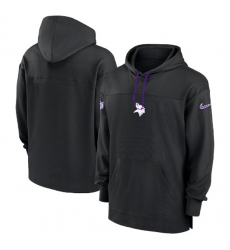 Men's Minnesota Vikings Black Performance Pullover Hoodie