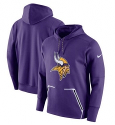 NFL Minnesota Vikings Nike Champ Drive Vapor Speed Pullover Hoodie - Purple