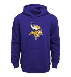 NFL Minnesota Vikings Team Logo Pullover Hoodie - Purple