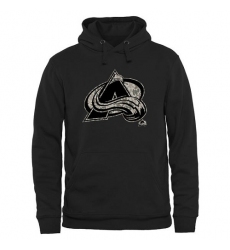 NHL Men's Colorado Avalanche Black Rink Warrior Pullover Hoodie