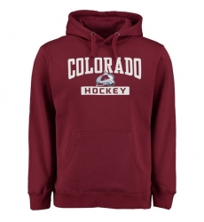 NHL Men's Colorado Avalanche Rinkside City Pride Pullover Hoodie - Burgundy