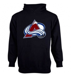 NHL Men's Old Time Hockey Colorado Avalanche Youth Big Logo Fleece Pullover Hoodie - Steel Blue