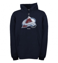 NHL Men's Reebok Colorado Avalanche Primary Logo Pullover Hoodie - Steel Blue