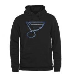 NHL Men's St. Louis Blues Rinkside Pond Hockey Pullover Hoodie - Black