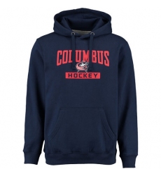 NHL Men's Columbus Blue Jackets Rinkside City Pride Pullover Hoodie - Navy