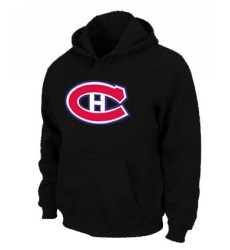 NHL Men's Montreal Canadiens Big & Tall Logo Hoodie - Black