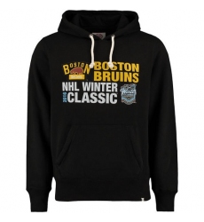 NHL Men's Boston Bruins '47 2016 Winter Classics Crosstown Striker Pullover Sweatshirt - Black