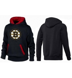 NHL Men's Boston Bruins Big & Tall Logo Hoodie - Black/Red