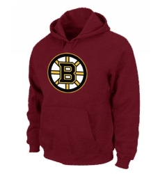 NHL Men's Boston Bruins Big & Tall Logo Hoodie - Red