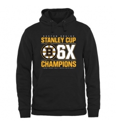 NHL Men's Boston Bruins Rinkside Victor Pullover Hoodie - Black