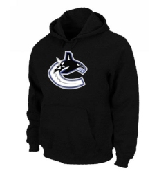 NHL Men's Vancouver Canucks Big & Tall Logo Hoodie - Black