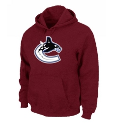 NHL Men's Vancouver Canucks Big & Tall Logo Hoodie - Red