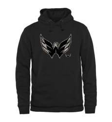 NHL Men's Men's Washington Capitals Black Rink Warrior Pullover Hoodie