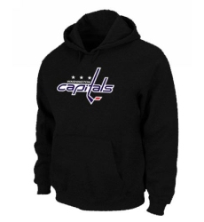 NHL Men's Washington Capitals Big & Tall Logo Hoodie - Black