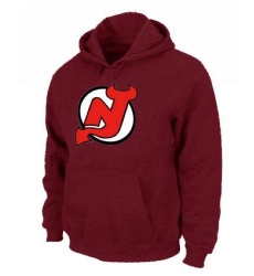 NHL Men's New Jersey Devils Big & Tall Logo Hoodie - Red