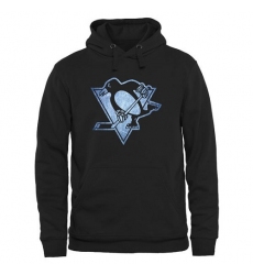 NHL Men's Pittsburgh Penguins Rinkside Pond Hockey Pullover Hoodie - Black