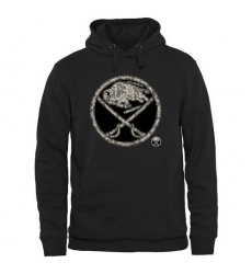 NHL Men's Buffalo Sabres Black Rink Warrior Pullover Hoodie