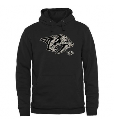 NHL Men's Nashville Predators Black Rink Warrior Pullover Hoodie