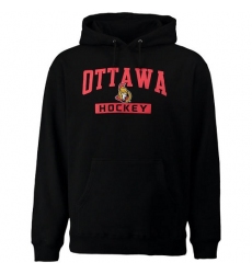 NHL Men's Ottawa Senators Rinkside City Pride Pullover Hoodie - Black