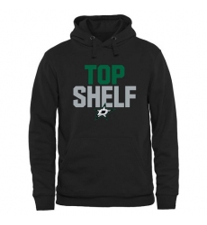 NHL Men's Dallas Stars Top Shelf Pullover Hoodie - Black