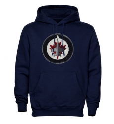 NHL Men's Levelwear Winnipeg Jets Freshman Hoodie - Navy Blue