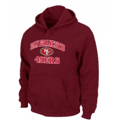 NFL Men's Nike San Francisco 49ers Heart & Soul Pullover Hoodie - Red