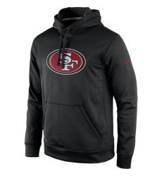 NFL Men's San Francisco 49ers Nike Black Practice Performance Pullover Hoodie