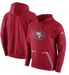 NFL San Francisco 49ers Nike Champ Drive Vapor Speed Pullover Hoodie - Scarlet