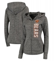 NFL Chicago Bears G-III 4Her by Carl Banks Women's Recovery Full-Zip Hoodie - Heathered Gray