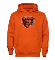 NFL Chicago Bears Toddler Team Logo Fleece Pullover Hoodie - Orange