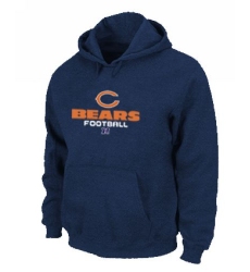 NFL Men's Nike Chicago Bears Critical Victory Pullover Hoodie - Blue