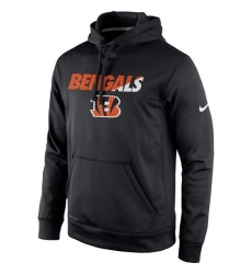 NFL Cincinnati Bengals Nike Kick Off Staff Performance Pullover Hoodie - Black