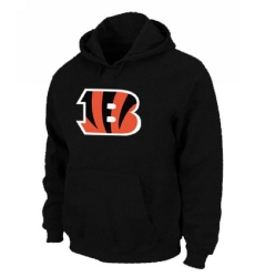 NFL Men's Nike Cincinnati Bengals Logo Pullover Hoodie - Black