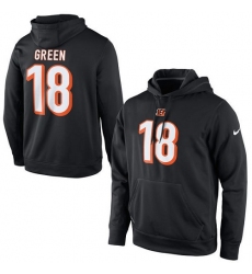 NFL Nike A.J. Green Cincinnati Bengals Player Pullover Performance Hoodie - Black