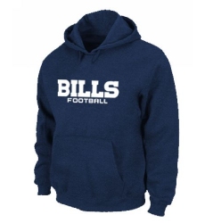 NFL Men's Nike Buffalo Bills Font Pullover Hoodie - Blue