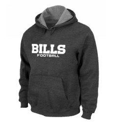 NFL Men's Nike Buffalo Bills Font Pullover Hoodie - Dark Grey