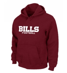 NFL Men's Nike Buffalo Bills Font Pullover Hoodie - Red