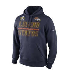 NFL Denver Broncos Nike Super Bowl 50 Champions Parade Hoodie - Navy