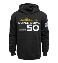 NFL Denver Broncos Super Bowl 50 Bridge Pullover Hoodie - Black