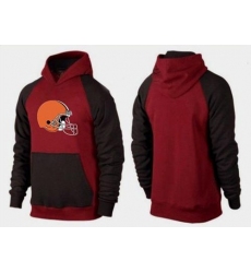 NFL Men's Nike Cleveland Browns Logo Pullover Hoodie - Red/Brown