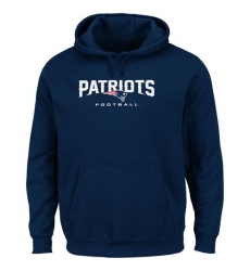 NFL New England Patriots Critical Victory Pullover Hoodie - Navy Blue