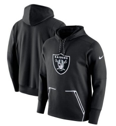 NFL Oakland Raiders Nike Champ Drive Vapor Speed Pullover Hoodie - Black