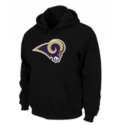 NFL Men's Nike Los Angeles Rams Logo Pullover Hoodie - Black