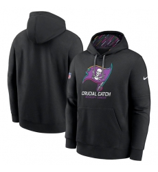 Men's Tampa Bay Buccaneers Black 2024 Crucial Catch Club Pullover Hoodie