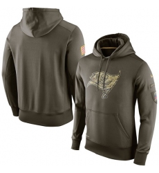 NFL Men's Tampa Bay Buccaneers Nike Olive Salute To Service KO Performance Hoodie