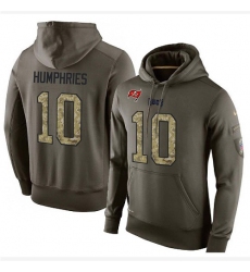 NFL Nike Tampa Bay Buccaneers #10 Adam Humphries Green Salute To Service Men's Pullover Hoodie