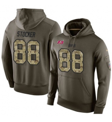 NFL Nike Tampa Bay Buccaneers #88 Luke Stocker Green Salute To Service Men's Pullover Hoodie