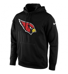 NFL Men's Arizona Cardinals Nike Black KO Logo Essential Hoodie